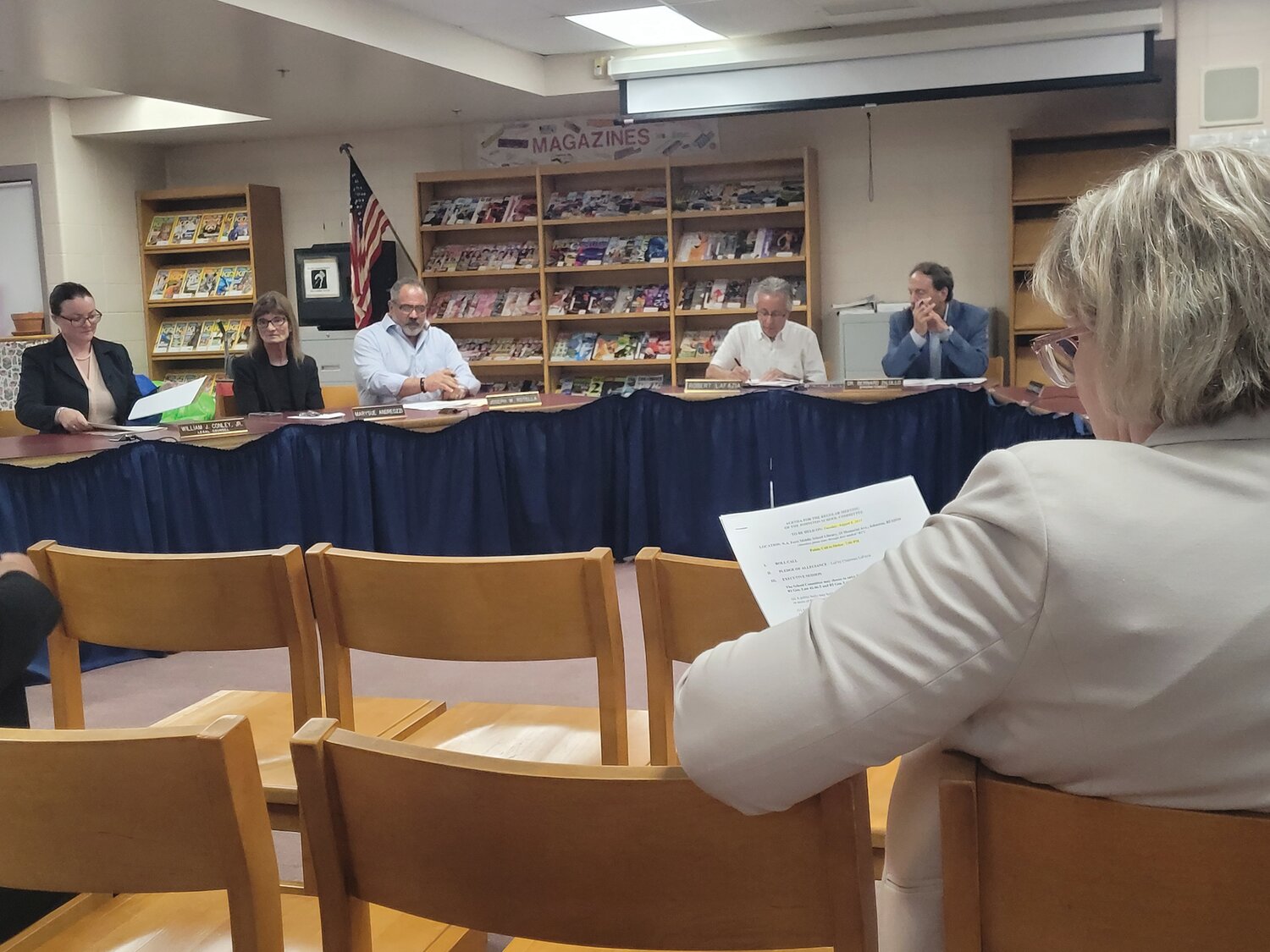 APPOINT OR ELECT? The Johnston School Committee met Tuesday night, the same night Johnston Mayor Joseph M. Polisena Jr. broached the question whether to elect or appoint its members.
